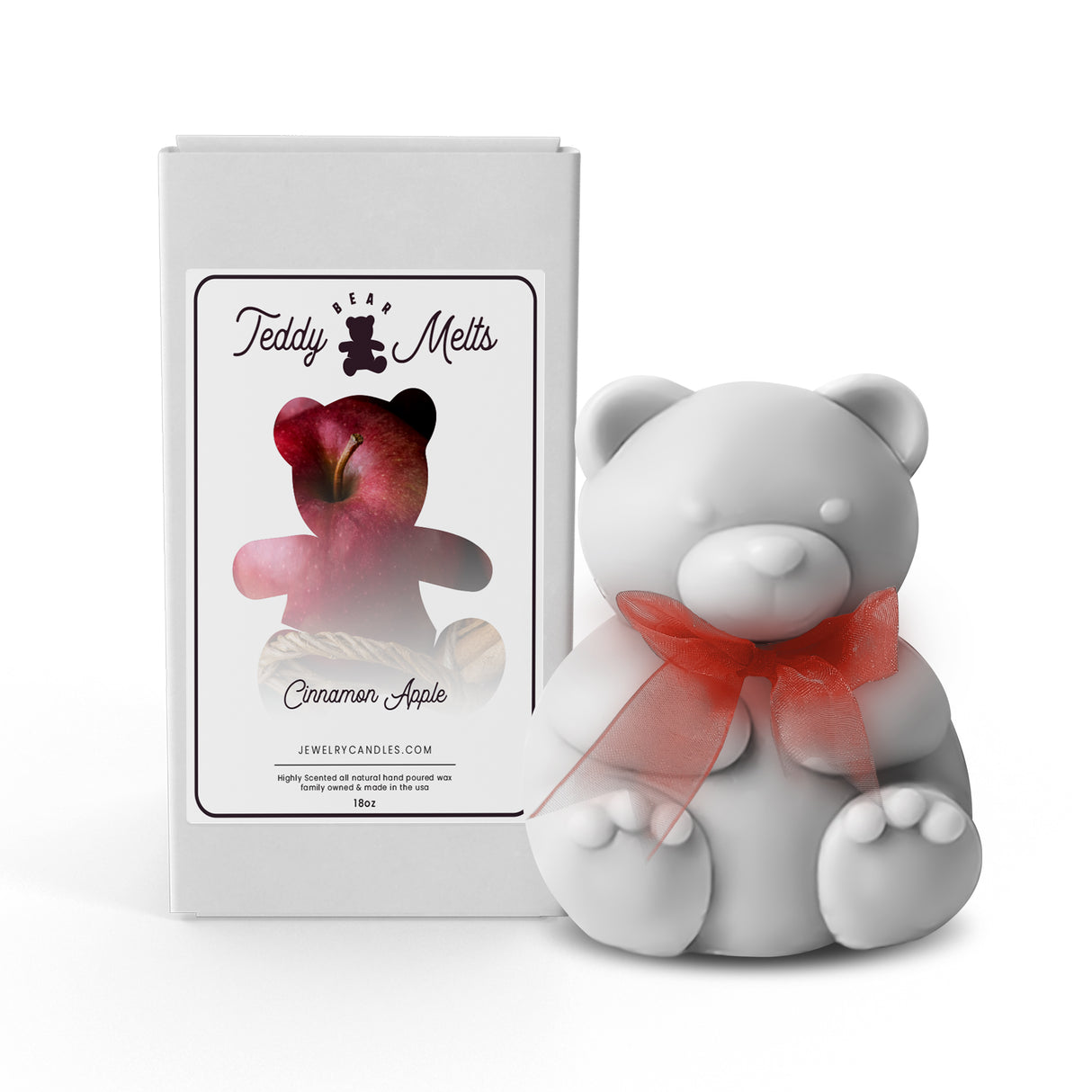 Cinnamon Apple GIANT Teddy Bear Wax Melts