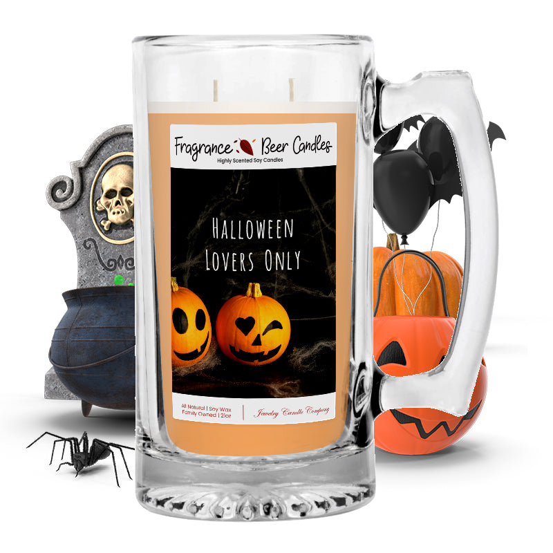 Halloween lovers only Fragrance Beer Candle