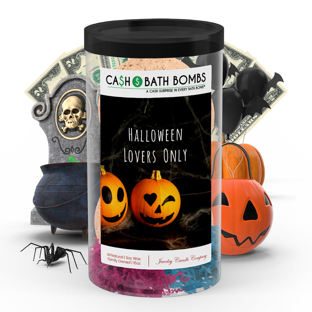 Halloween lovers only Cash Bath Bombs
