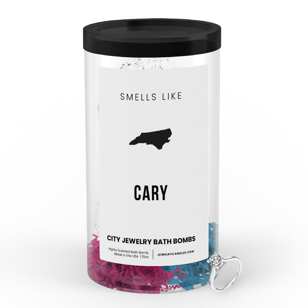 Smells Like Cary City Jewelry Bath Bombs