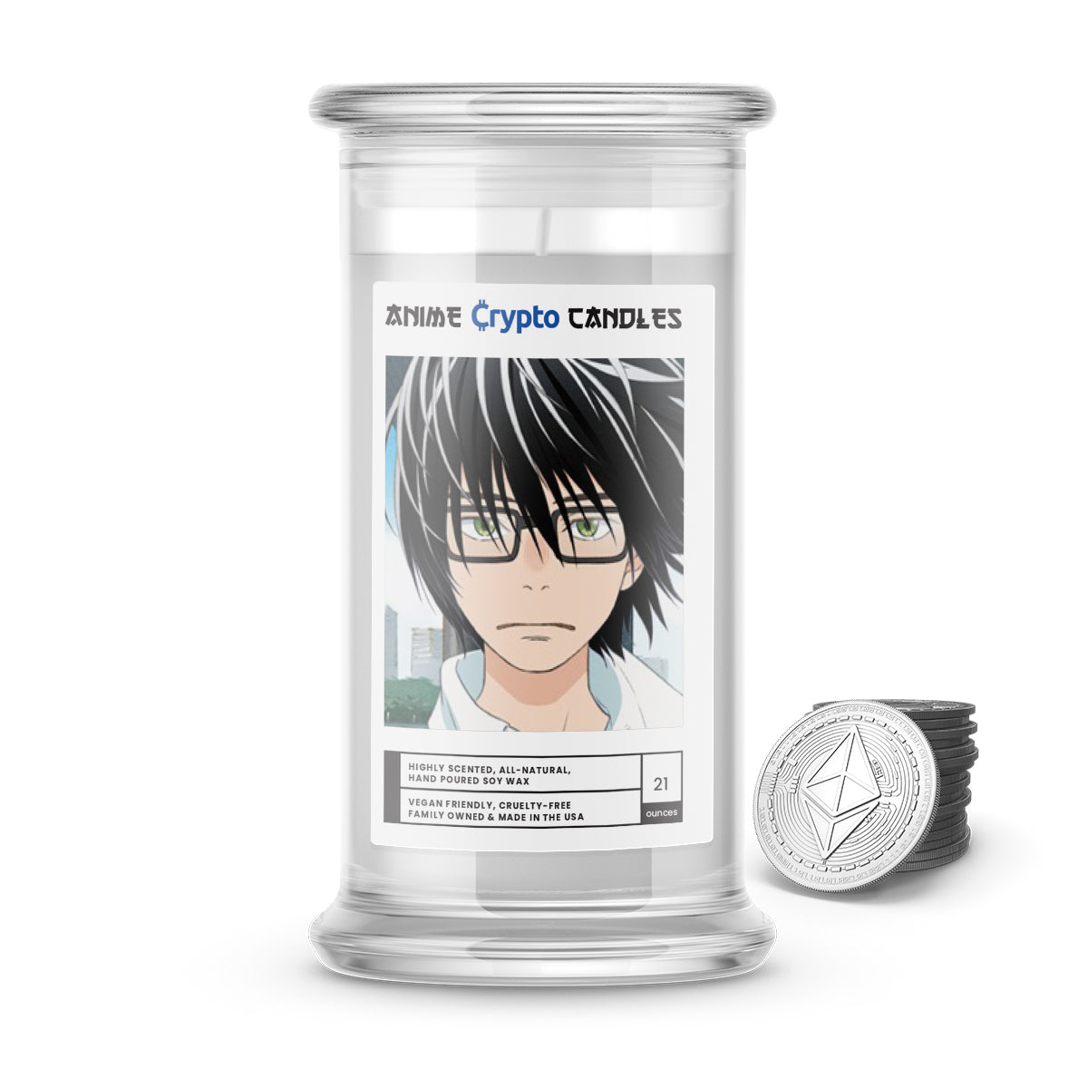 Kiriyama, Rei (桐山 零) - Crypto Anime Candles