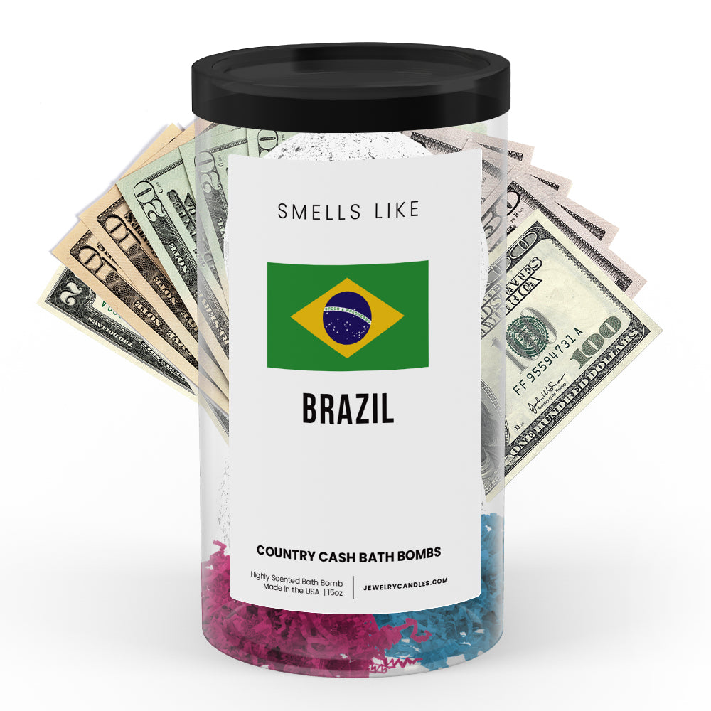 Smells Like Brazil Country Cash Bath Bombs