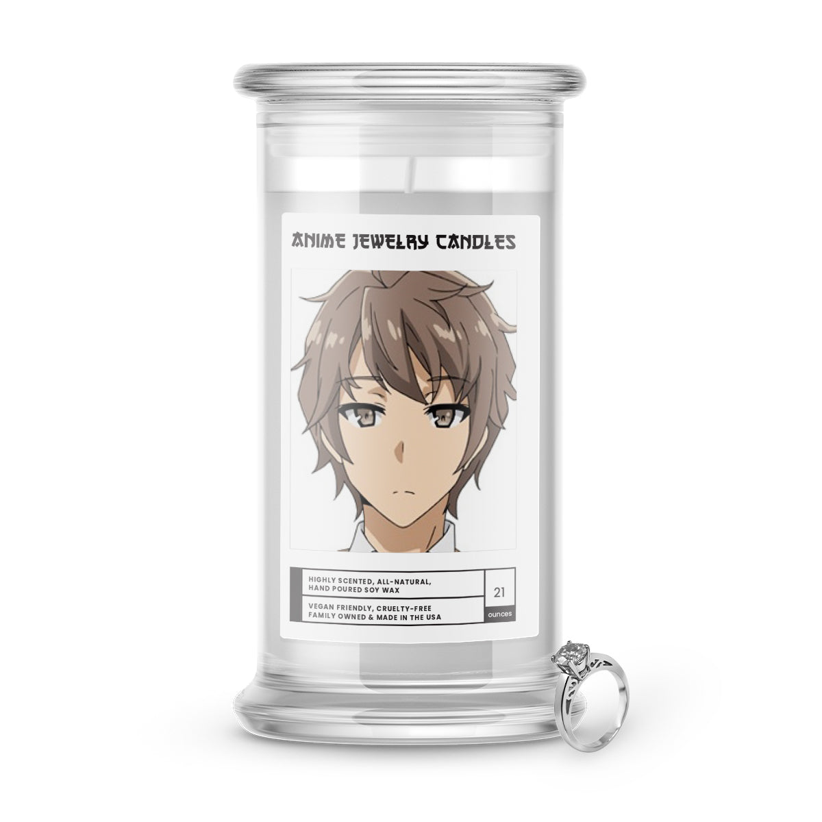 Azusagawa, Sakuta | Anime Jewelry Candles