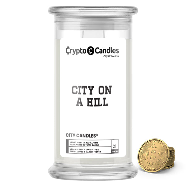 City Of A Hill City Crypto Candles