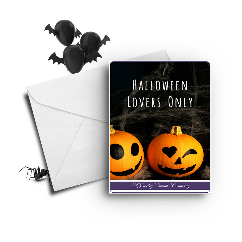Halloween lovers only Greetings Card