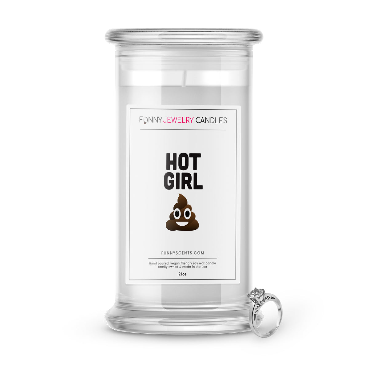 Hot Girl Shit Jewelry Funny Candles