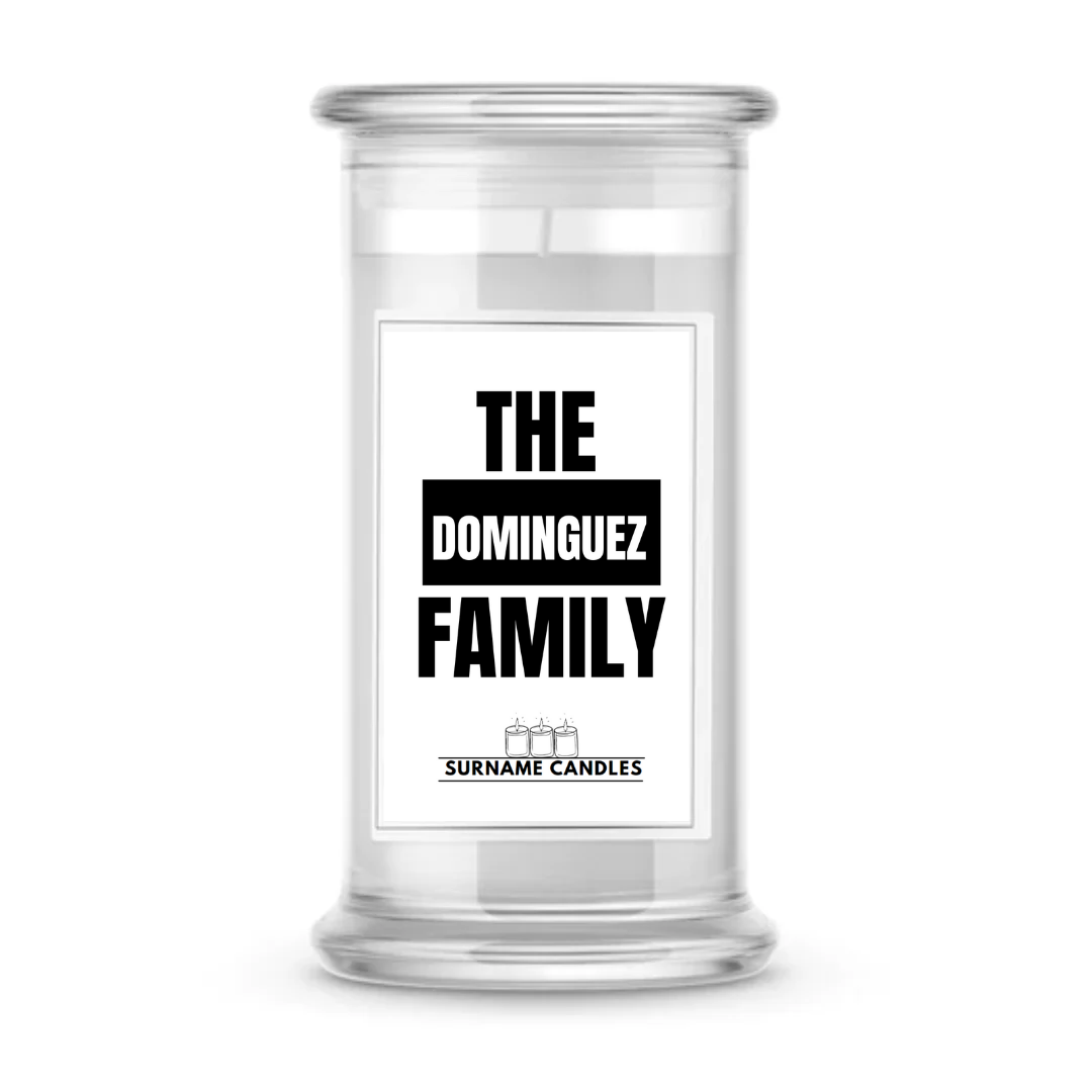 The Dominguez Family | Surname Candles