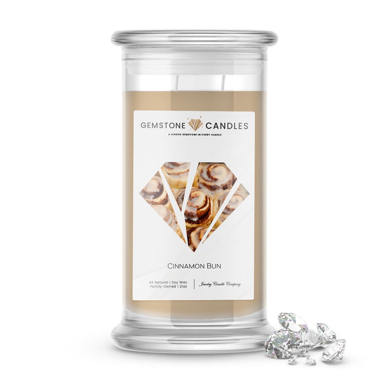 Cinnamon Bun | Gemstone Candles