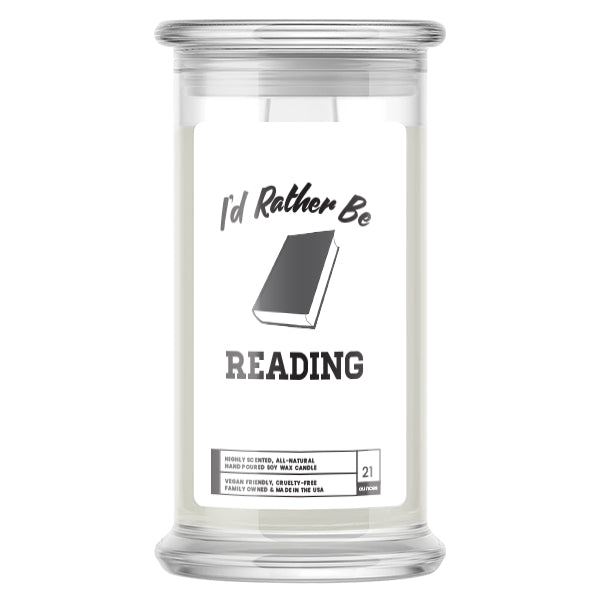 I'd rather be Reading Candles
