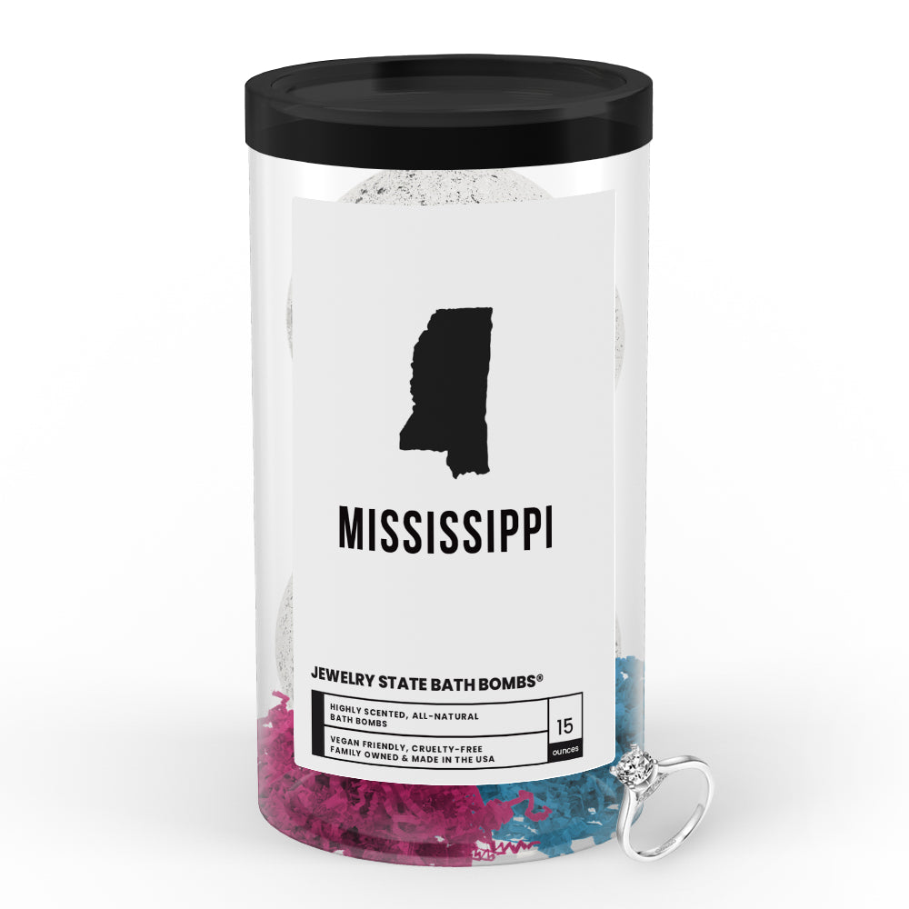 Mississippi Jewelry State Bath Bombs