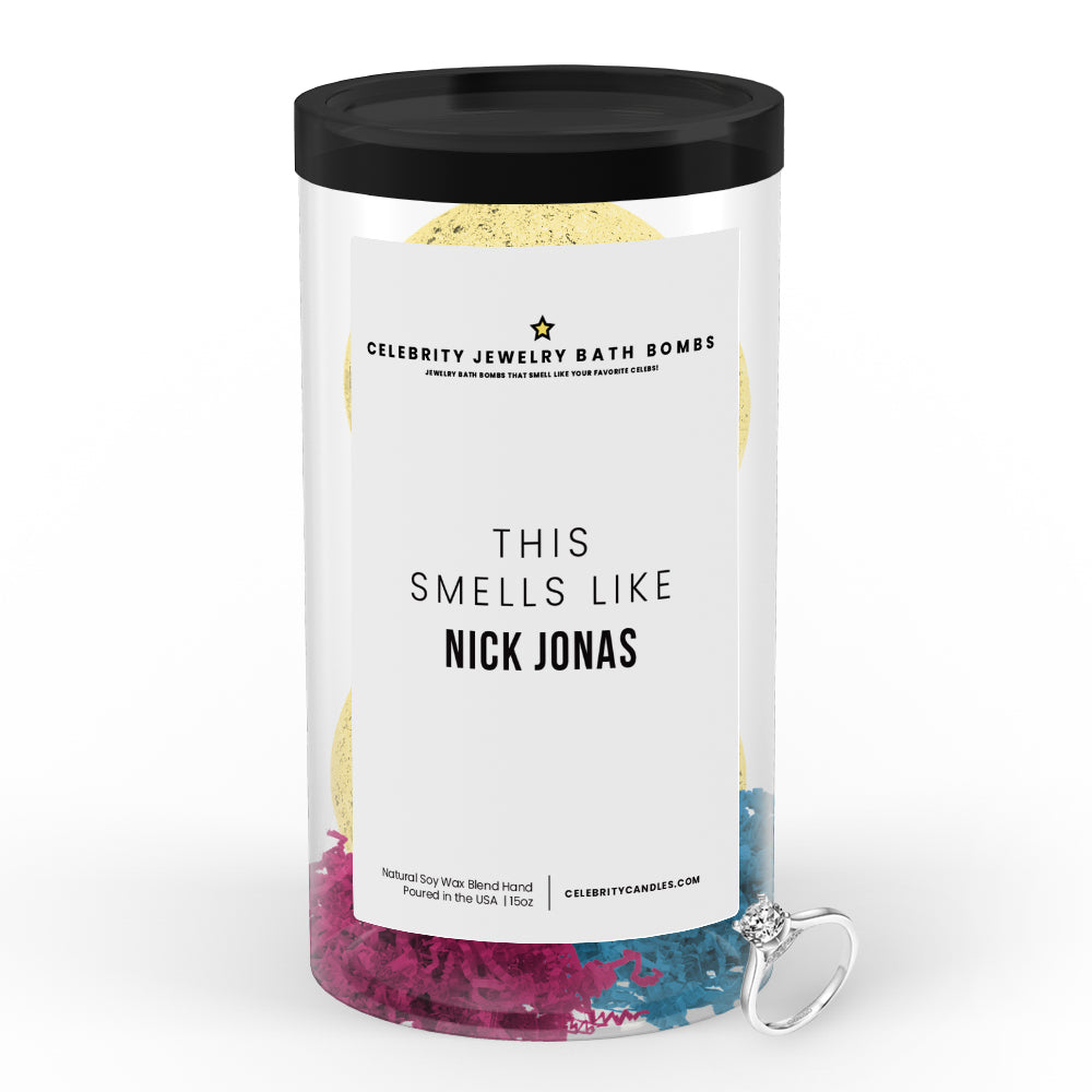 This Smells Like Nick Jonas Celebrity Jewelry Bath Bombs