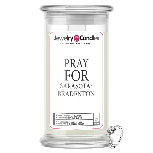 Pray For Sarasota-Bradenton Jewelry Candle