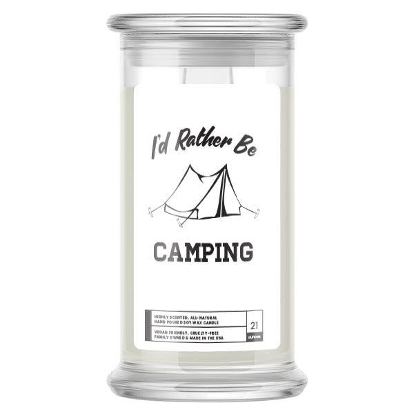 I'd rather be Camping Candles