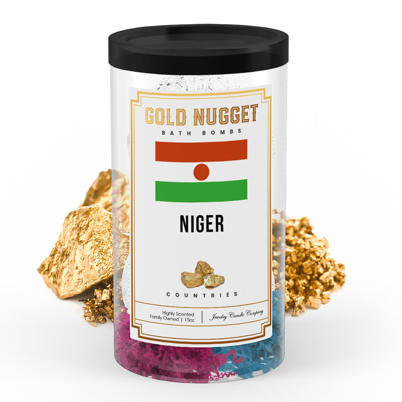 Niger Countries Gold Nugget Bath Bombs