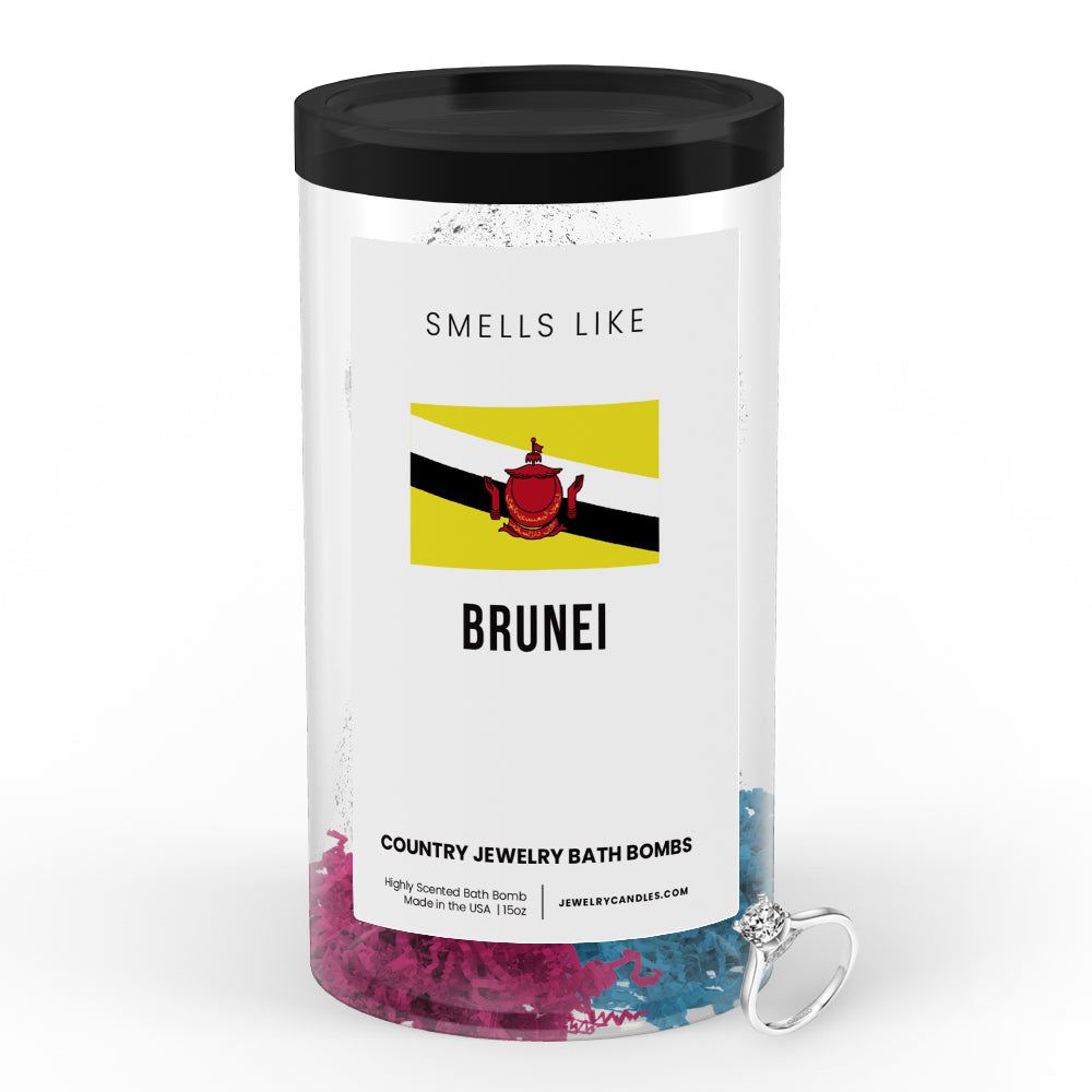 Smells Like Brunei Country Jewelry Bath Bombs