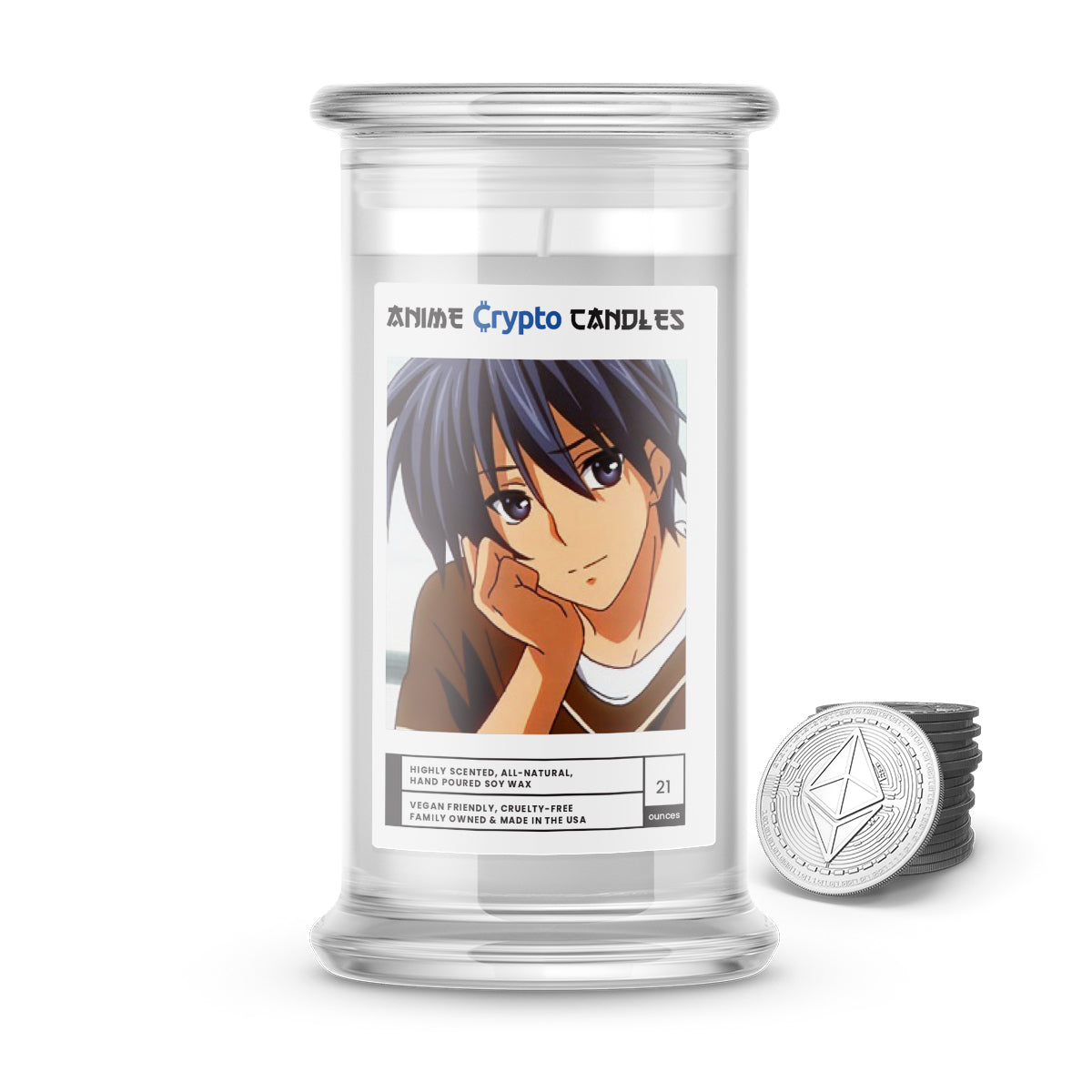 Okazaki, Tomoya (岡崎 朋也) - Crypto Anime Candles