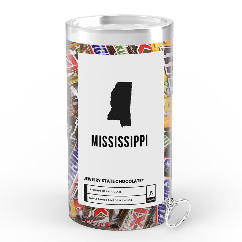 Mississippi Jewelry State Chocolate