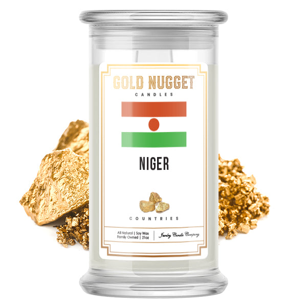 Niger Countries Gold Nugget Candles