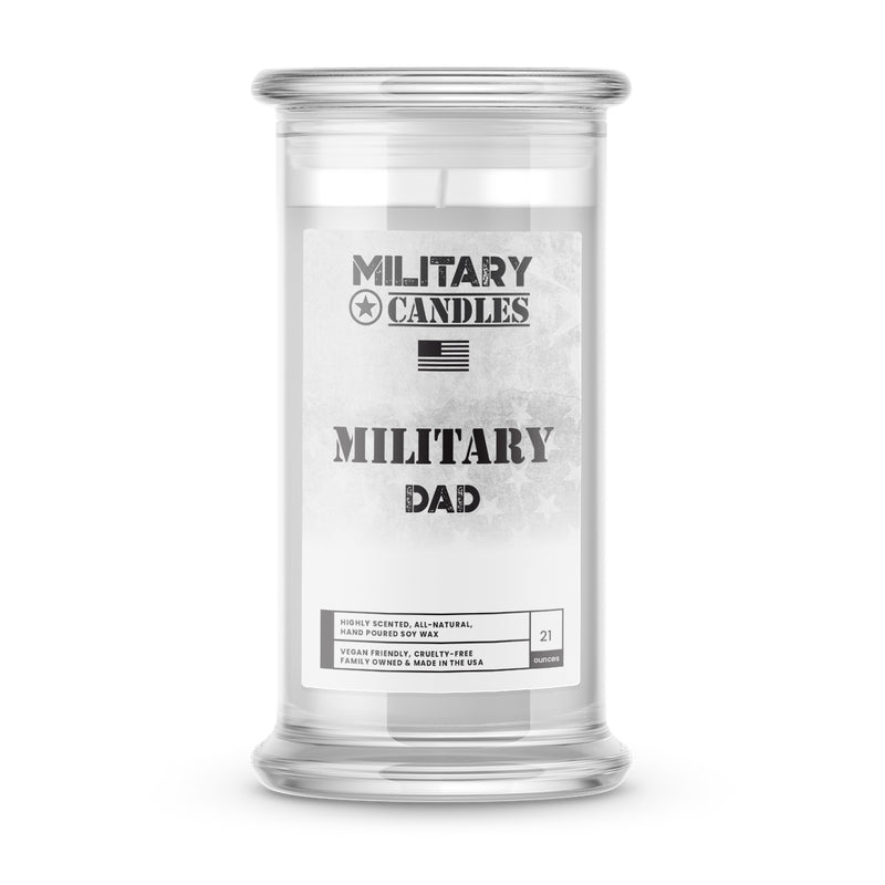 Military Dad | Military Candles