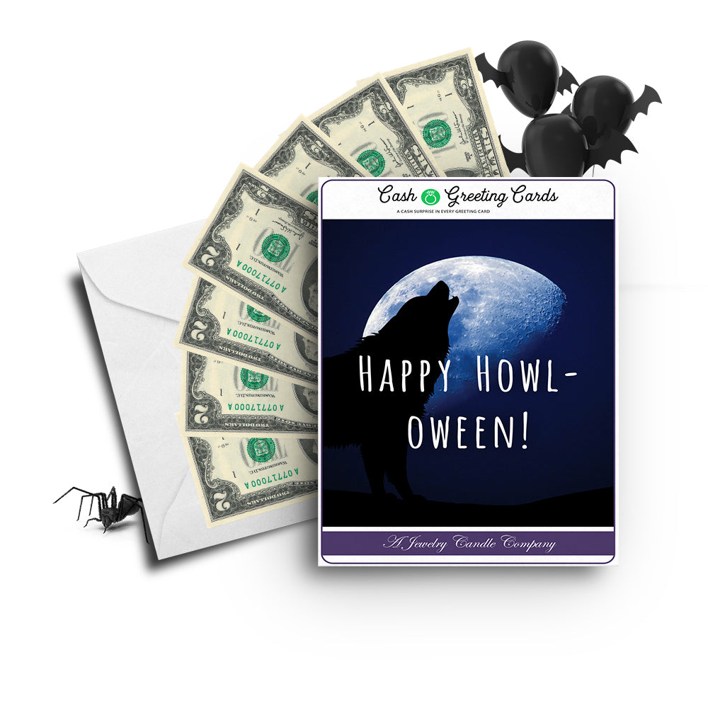 Happy halloween! Cash Greetings Card