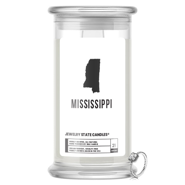 Mississippi Jewelry State Candles