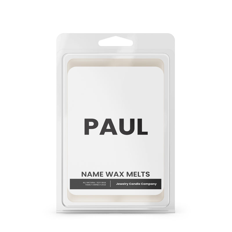 PAUL Name Wax Melts