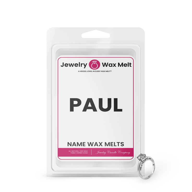 PAUL Name Jewelry Wax Melts