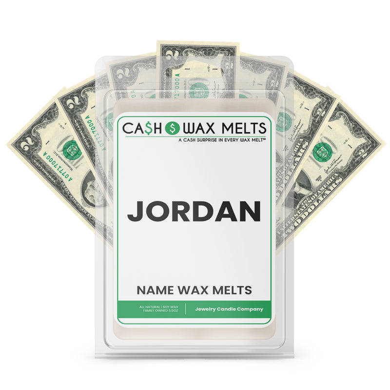 JORDAN Name Cash Wax Melts