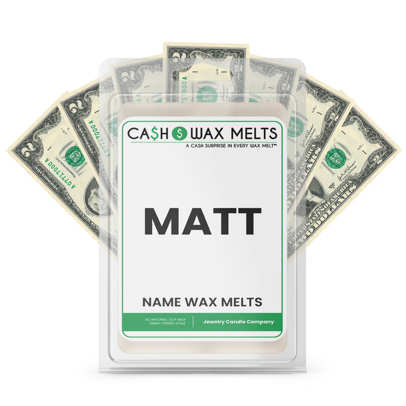MATT Name Cash Wax Melts