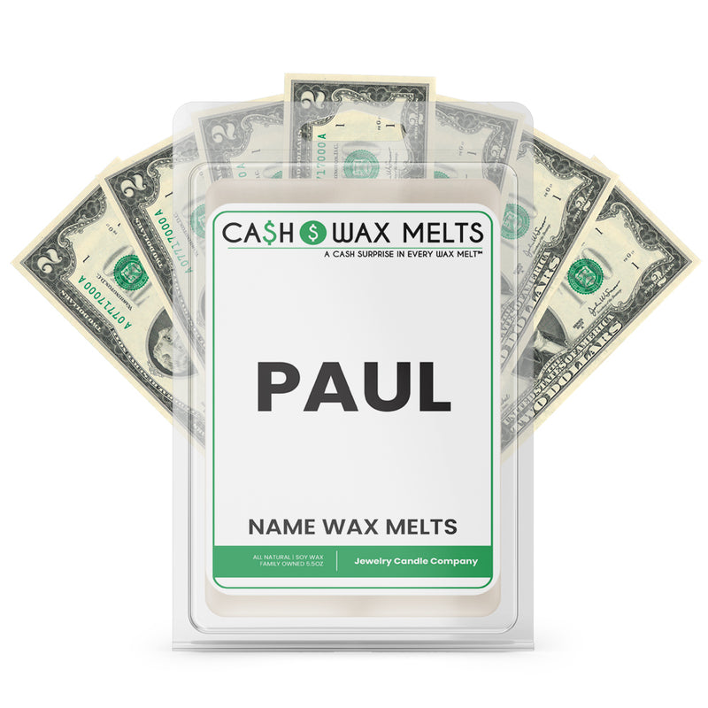 PAUL Name Cash Wax Melts