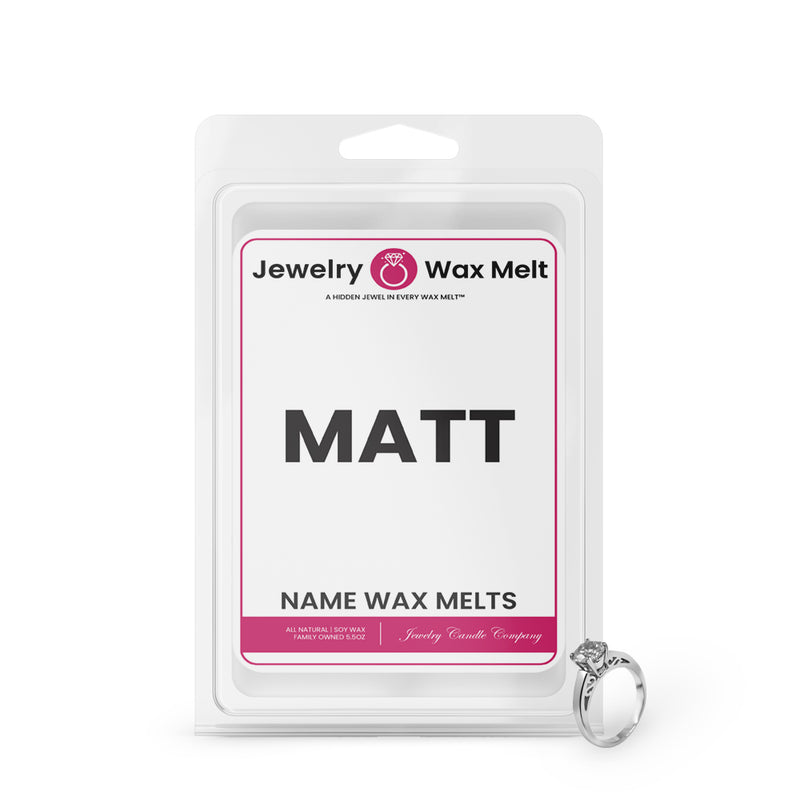 MATT Name Jewelry Wax Melts