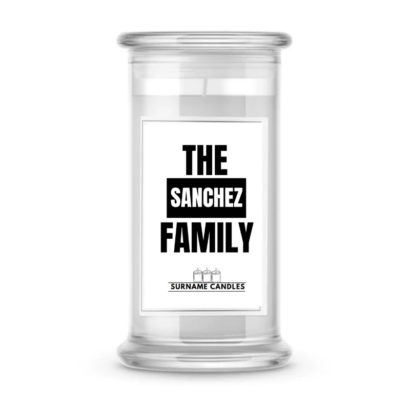 The Sanchez Family | Surname Candles