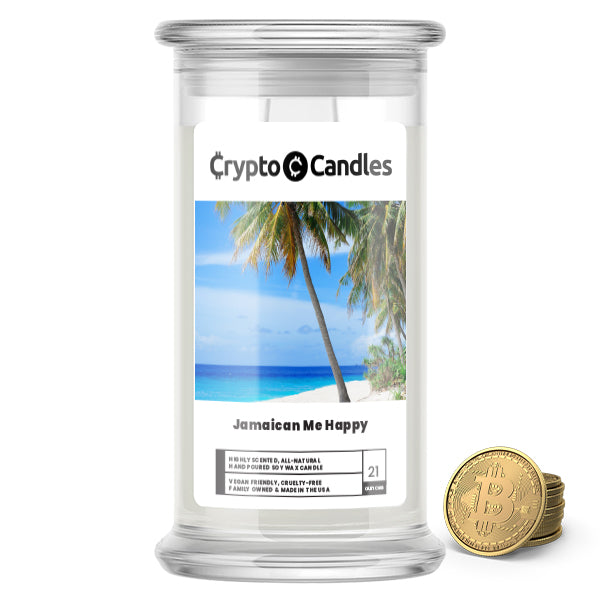 Jamaican Me Happy Crypto Candle
