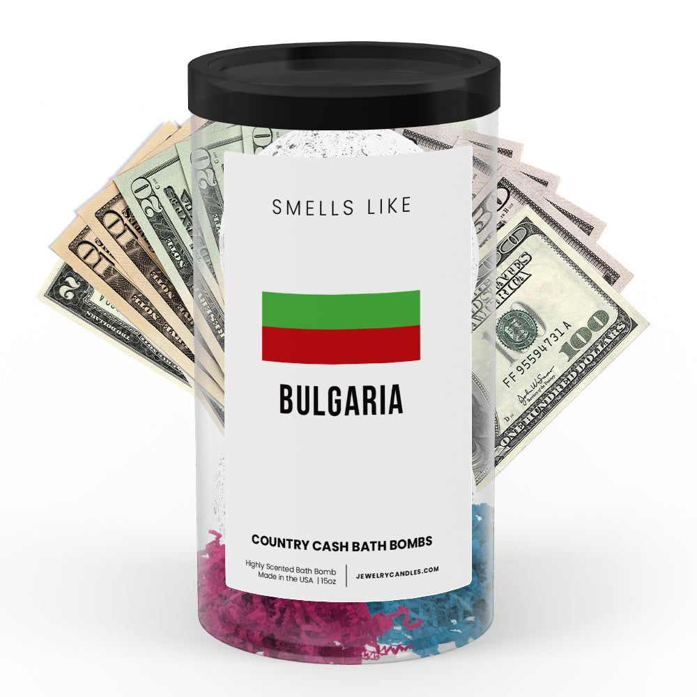 Smells Like Bulgaria Country Cash Bath Bombs