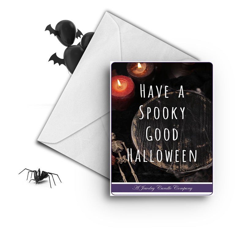 Have a spooky good halloween Greetings Card