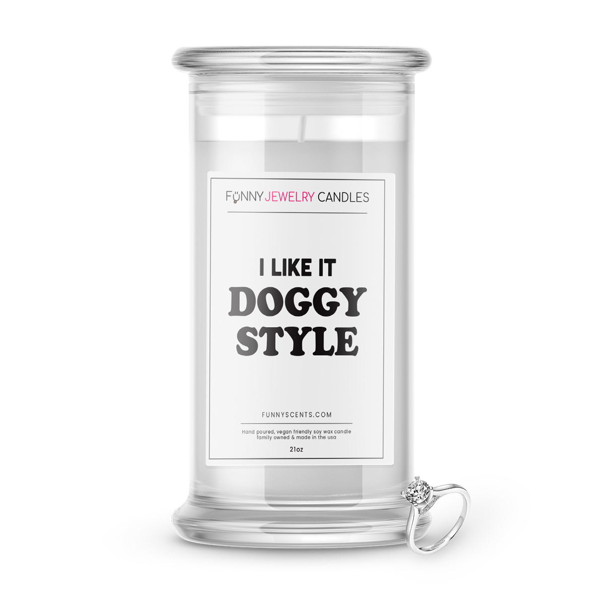 I Like it Doggy Style Jewelry Funny Candles
