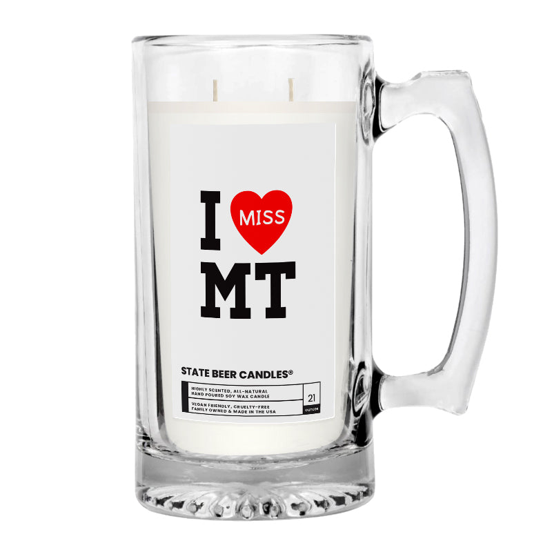 I miss MT State Beer Candles