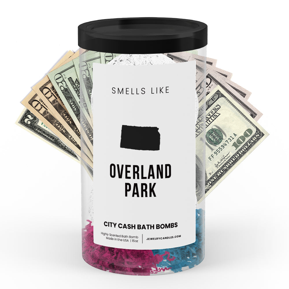 Smells Like Overland Park City Cash Bath Bombs