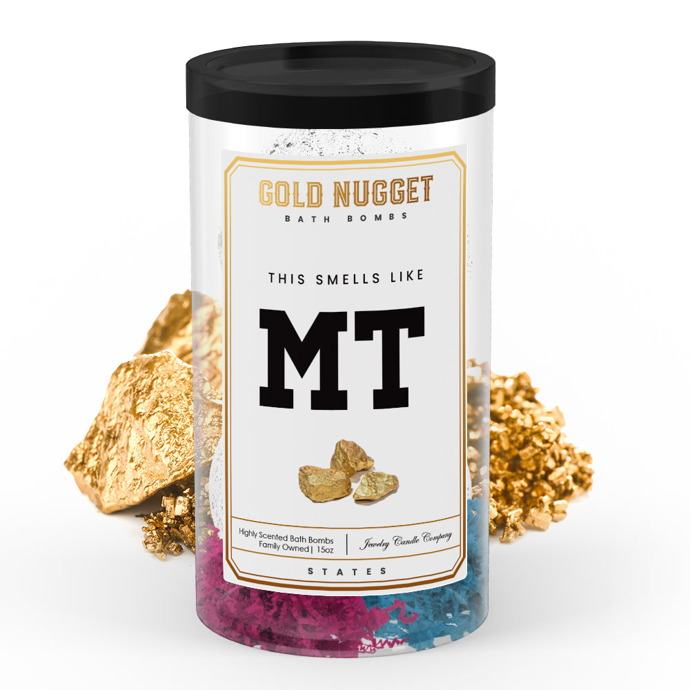 This Smells Like MT State Gold Nugget Bath Bombs