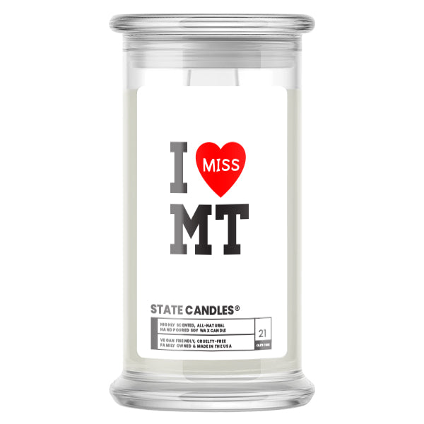 I miss MT State Candle