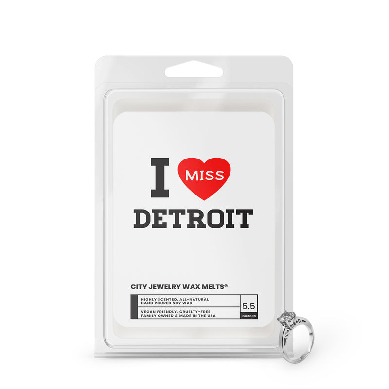 I miss Detroit City Jewelry Wax Melts