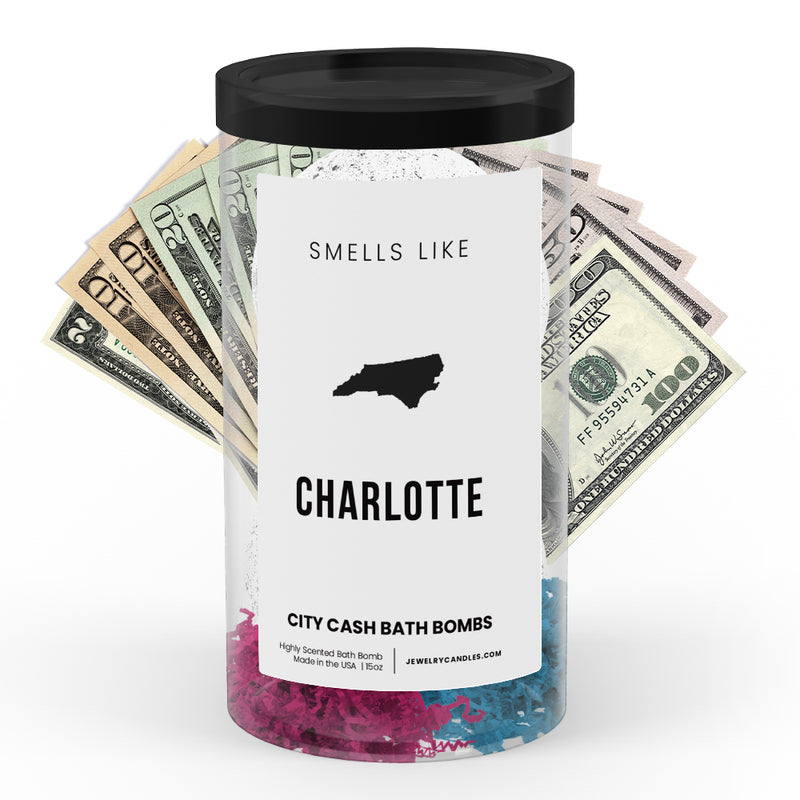 Smells Like Charlotte City Cash Bath Bombs
