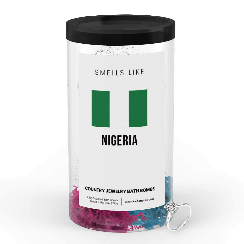 Smells Like Nigeria Country Jewelry Bath Bombs