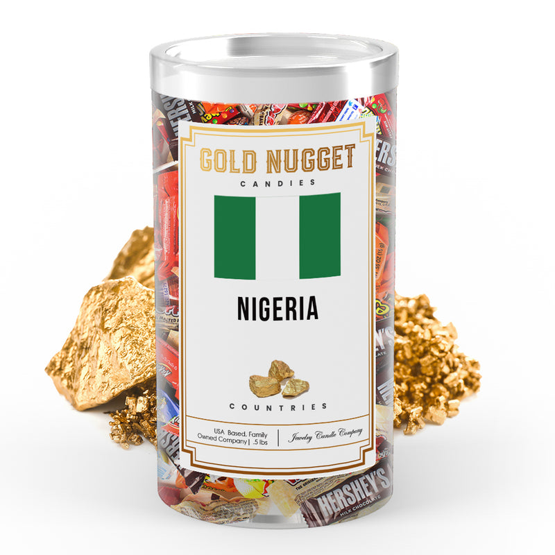 Nigeria Countries Gold Nugget Candy