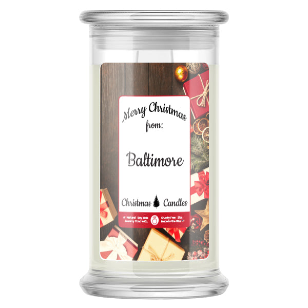 Merry Christmas From BALTIMORE Candles