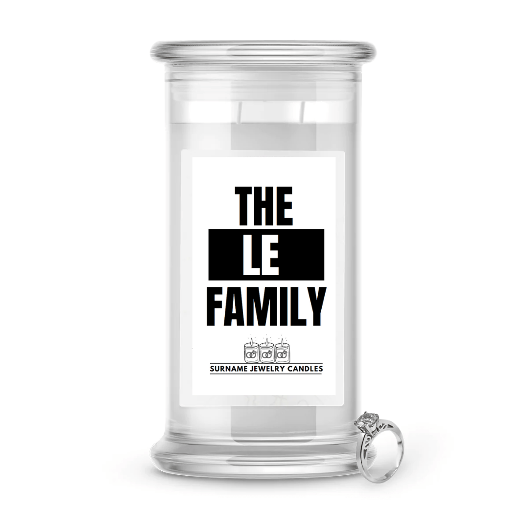 The Le Family | Surname Jewelry Candles