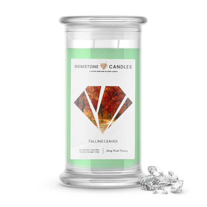 Falling Leaves | Gemstone Candles