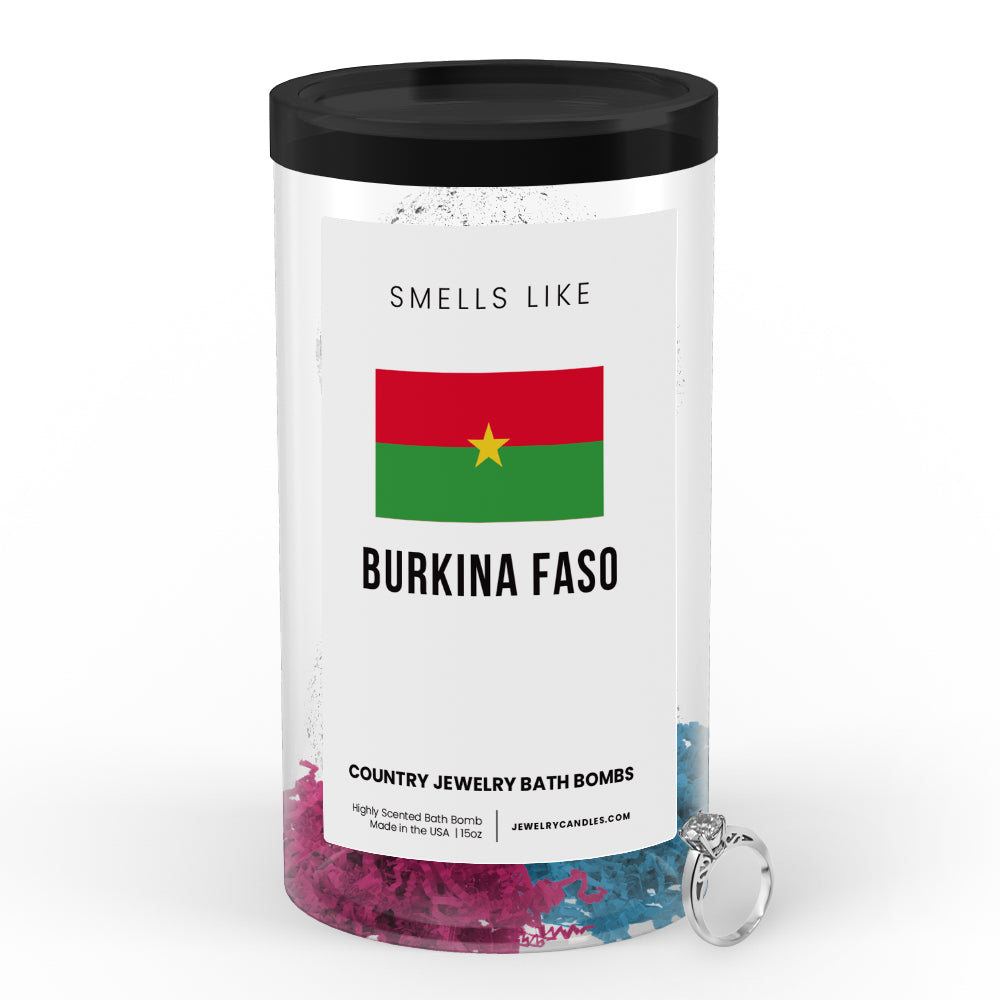 Smells Like Burkina Faso Country Jewelry Bath Bombs