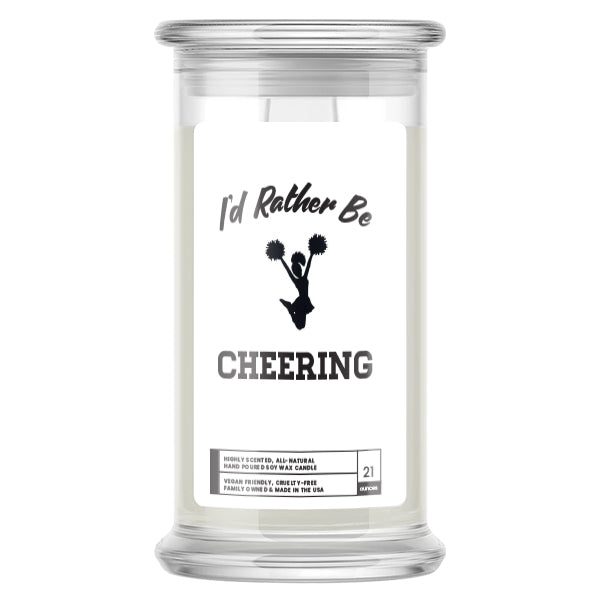 I'd rather be Cheering Candles