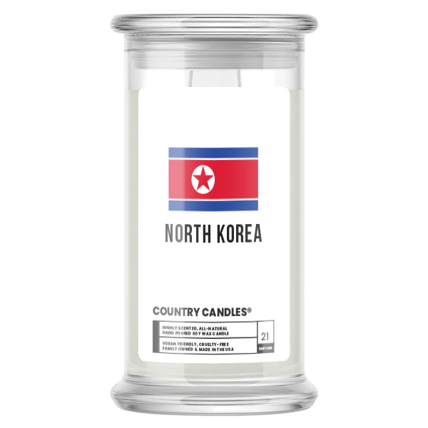 North Korea Country Candles